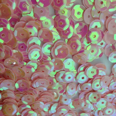 Produktbild von Oblique Unique 1400 Pailletten Konfetti gewölbt rosa