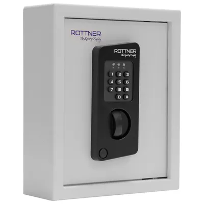 Obrázok produktu pre Rottner Keytronic 20 sejf na kľúče šedý | 	Elektronický zámok | 24.5 x 30 x 11 cm