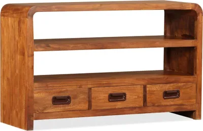Immagine prodotto di Mobile Porta TV in Legno Massello di Acacia 90x30x55 cm