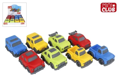 Produktbild von Spielzeugauto Club Car aus Plastik, 9,5 cm, für Kleinkinder ab 18 Monaten