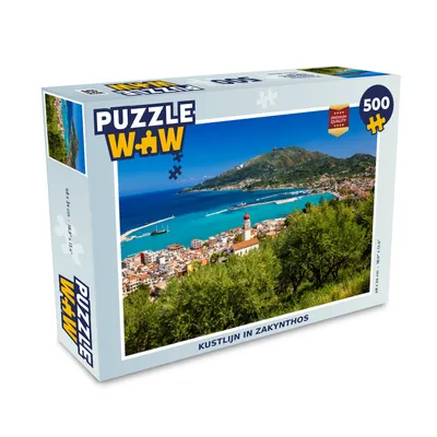 Obrázok produktu pre MuchoWow® Puzzle 500 ks Pobrežie na Zakynthose