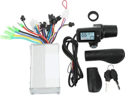 Produktbild von Elektro-Fahrrad-Roller, bürstenloser Motor-Controller, 36 V, 48 V, 350 W, mit 805 LCD-Display, Gasgriff