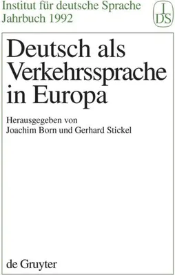 Produktbild von Deutsch als Verkehrssprache in Europa