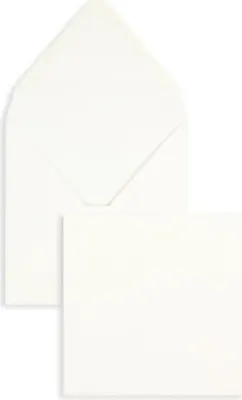 Produktbild von Briefumschläge 140x140mm 120g/qm gummiert VE=100 Stück naturweiß