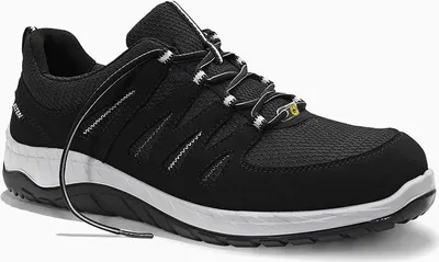 Produktbild von ELTEN Sicherheitsschuh MADDOX black-grey Low ESD S3 Arbeitsschuh Stahlkappe Gr43