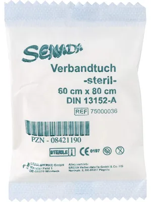 Produktbild von Senada Verbandtuch 60x80, 1 St