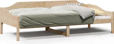 Produktbild von vidaXL Massivholzbett ohne Matratze 90x200 Kiefernholz