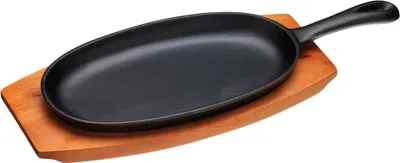 Produktbild von Kitchencraft Kcsizzle Tablett Schwarz Schwarz One Size