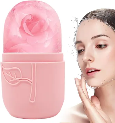Image de Rouleau de massage facial pour rafraîchir la peau, détendre les muscles et améliorer l'apparence, idéal pour une routine de soins quotidienne