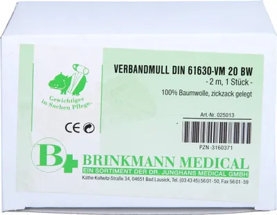 Produktbild von VERBANDMULL BRI ZICK 10X2, 1 St VER