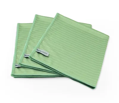 Produktbild von TURBO PRODUKTE Bambus Reinigungstücher 3er-Set – 60×40 cm, antibakteriell, 60°C waschbar