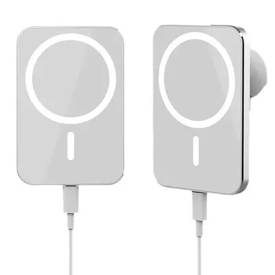Produktbild von Pantherise MagSafe Auto Ladegerät 15W USB-C Magnetischer Handyhalter Weiß