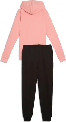 Image de Puma Hooded Sweat Suit TR cl - rose, taille:S