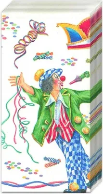 Produktbild von 10 Taschentücher Clown