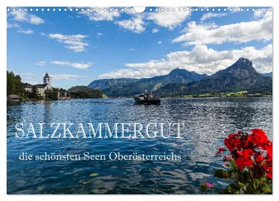 Produktbild von Salzkammergut - Die schönsten Seen Oberösterreichs (Wandkalender 2027 DIN A3 quer), CALVENDO Monatskalender