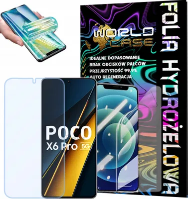 Produktbild von Folia Hydrożelowa Ochronna Do Poco X6 Pro Na Ekran Mocna Wytrzymała