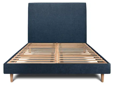 Obrázek produktu pro Postel s čelem - tkanina Basketweave - 160 x 200 cm