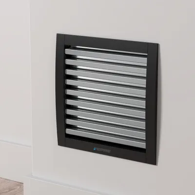 Image de Grilles d'aeration aluminium vernis, L.17 x l.17 cm