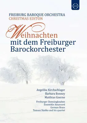 Zdjęcie produktu dla Warner Music Euroarts - Christmas with the Freiburg Baroque Orchestra, 2DVD, Klasyka, DVD, Euroarts, Nośnik fizyczny, Dorosły, 2 dysków