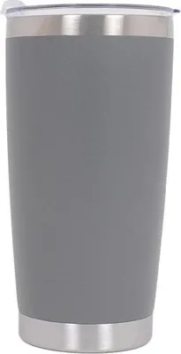 Image de Thermos Acier inoxydable SS304 Mug isolant avec couvercle Double paroi, 590ml Mug Gris.