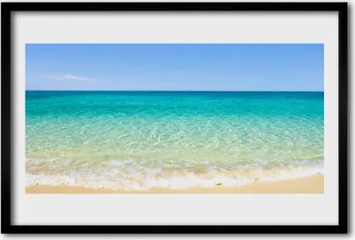 Produktbild von Bild 60x40 MDF-Rahmen Wandkunst Meer Landschaft