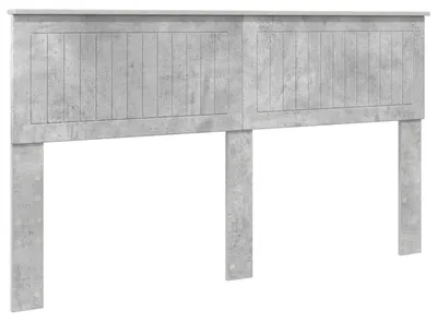 Image de Tête de lit vidaXL gris béton en bois composite