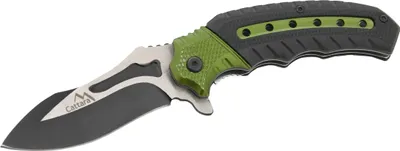 Obrázek produktu pro Cattara 13257 - Nůž zavírací COBRA 20cm s pojistkou zelená-černá