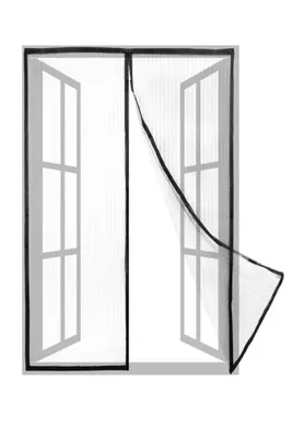 Obrázek produktu pro Levior Dveřní závěs proti hmyzu magnetický 220x100cm, antracit