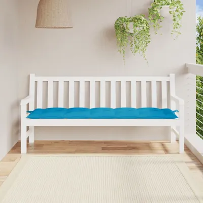 Immagine prodotto di Cuscino per Panca Azzurro 180x50x7 cm in Tessuto Oxford