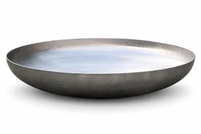 Produktbild von Feuerschale Klöpperboden Edelstahl Ø 800 mm 80 cm Wandstärke 2,5 mm, KI-generiertes Bild