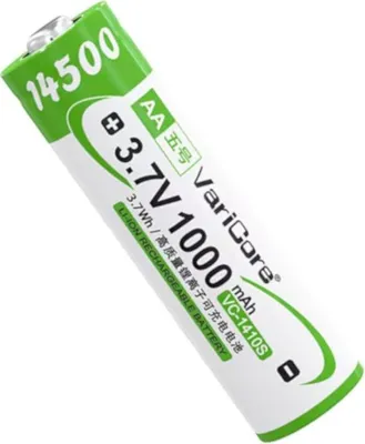 Immagine prodotto di Batteria ricaricabile VariCore VC-1410S Plus 14500 Li-ion 3,7 V 1000 mAh