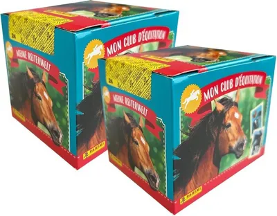 Produktbild von Pferde - Meine Reiterwelt - Sammersticker - 2 Displays (72 Tüten)