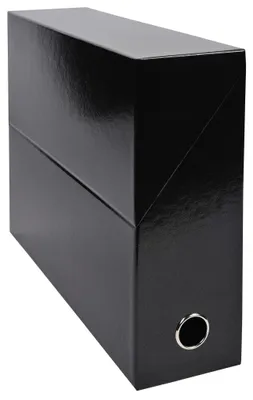 Image de EXACOMPTA Archivbox Iderama, aus Karton, 90 mm, schwarz