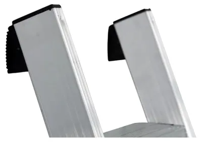 Produktbild von Schwerlast-Anlegeleiter mit 80 mm Alu-Stufen für bis zu 225 kg und 15 Stufen