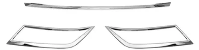 Immagine prodotto di Modanatura bagagliaio posteriore per Skoda Octavia 2012-2019 in acciaio inox cromato 3 pz