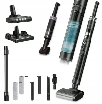 Obrázok produktu pre Bezdrôtový vysávač 7W1 Typoon Drive s funkciami: čistenie, dezinfekcia, UV ožarovanie