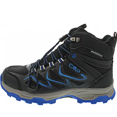 Immagine prodotto di CMP Kids Byne Mid WP, scarpe da trekking per ragazzi in nero, taglia 36