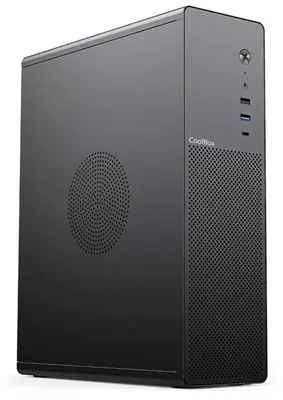 Produktbild von CoolBox COO-PCT100-0, Niederprofil (superflach), PC, Schwarz, micro ATX, Mini-ITX, 2.5"