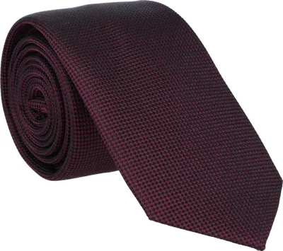 Produktbild von Handgefertigte Seidenkrawatte Oxford 6,5cm breit mit changierendem Effekt