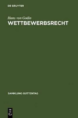 Produktbild von Wettbewerbsrecht