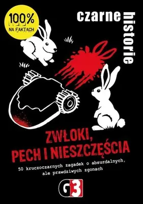 Zdjęcie produktu dla Gra Czarne historie Zwłoki Pech i Nieszczęścia - G3