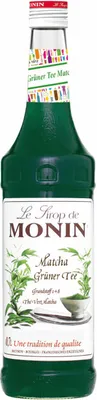 Produktbild von Monin Sirup Matcha grüner Tee 700ml - Cocktails, Kaffeesirup (1er Pack)