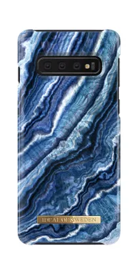 Produktbild von iDeal of Sweden Samsung Galaxy S10 Mode zurück Fall Indigo Swirl