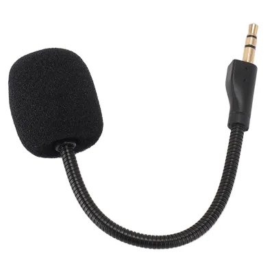 Produktbild von Ersatz-Spielmikrofon, passend für kabellose Gaming-Headsets Logitech G PRO X, vergoldeter 3,5-mm-Stecker, Gaming-Mikrofon mit Geräuschunterdrückung