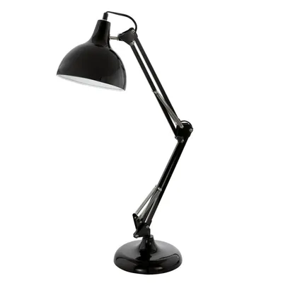 Immagine prodotto di Eglo 94697 BORGILLIO E27 lampada da tavolo 400x190mm nero