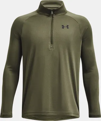 Obrázok produktu pre Tričko UA Tech 2.0 1/2 Zip-GRN