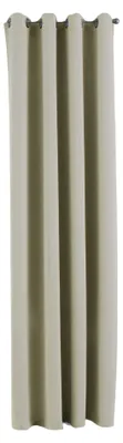 Produktbild von Gardinenbox Vorhang 225x140 cm Beige Blickdicht Thermo-Gardine Blackout Ösen