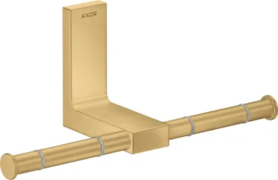 Produktbild von AXOR 42657250 Toilettenpapierhalter doppelt