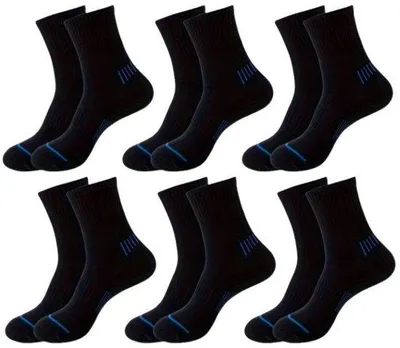Produktbild von Halbhohe, wasserdichte Sportschuhe für Männer, schwarz