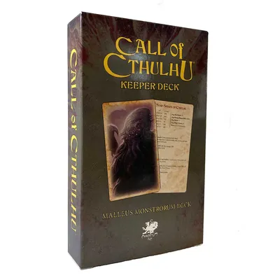 Produktbild von Call Of Cthulhu: The Malleus Monstrorum Keeper Deck - Tabletop-Rollenspiel - Englisch